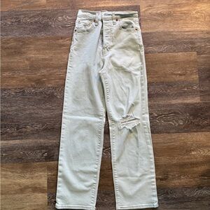 Levi’s Ribcage Straight Ankle Jeans size 25